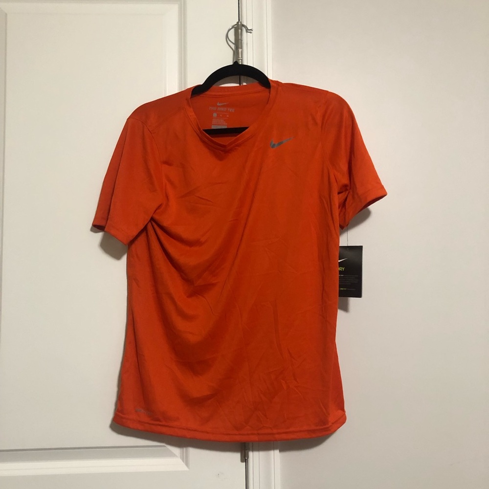 Nike Orange Legend Short Sleeve Training T-Shirt - Picture 2 of 4